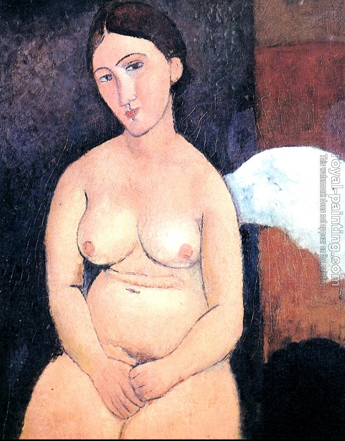 Amedeo Modigliani : Seated Nude II